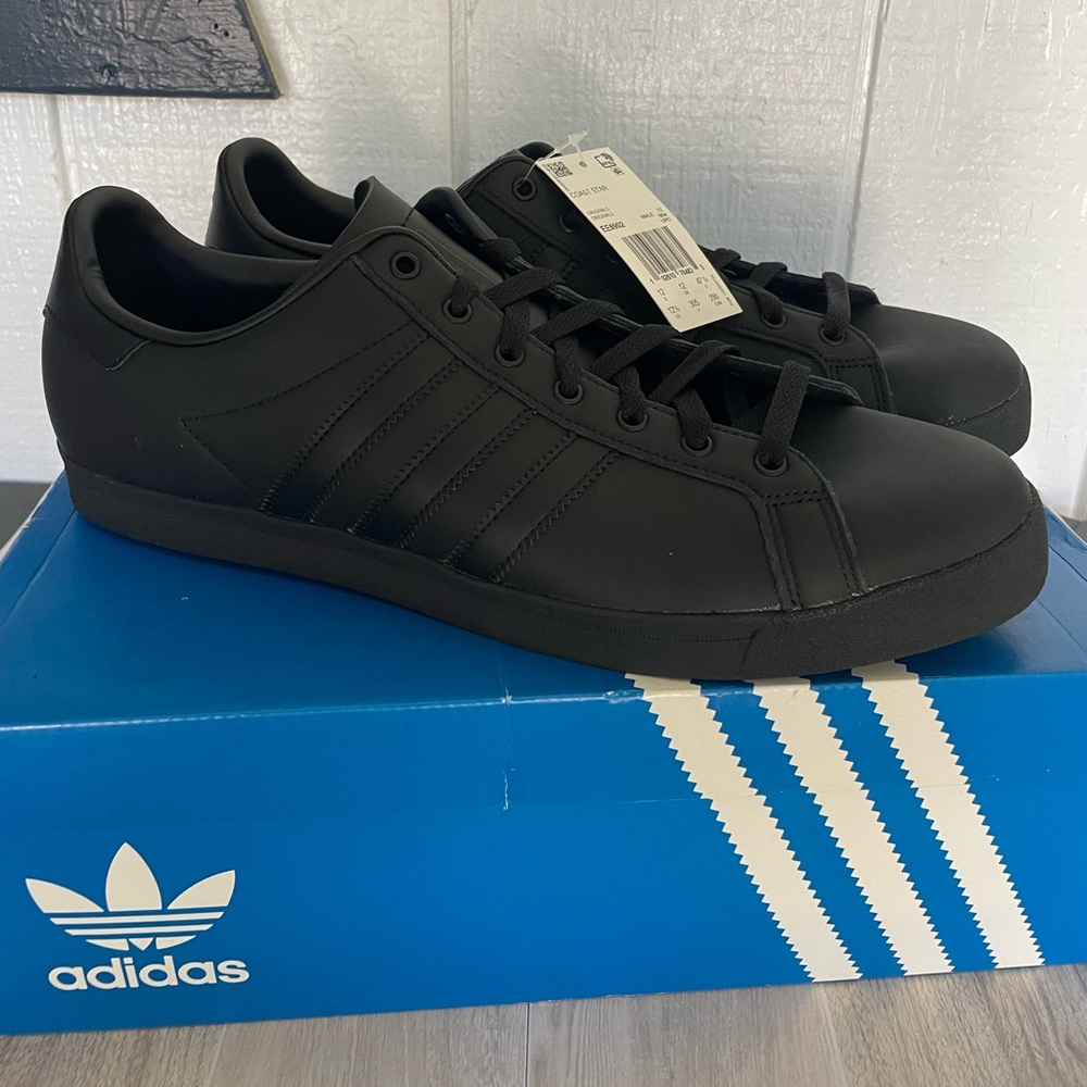 adidas Coast Star EE8902 New in Box Black - Size 12 1/2